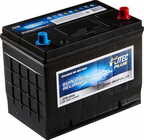 картинка Автомобильный аккумулятор HITEC EFB S95L 70 А.ч (D26L) 260х175х225