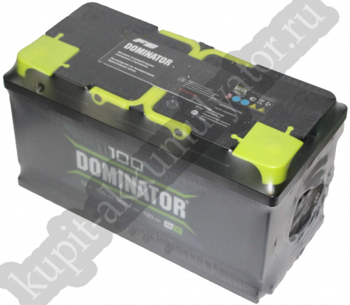 картинка Автомобильный аккумулятор DOMINATOR 100 А.ч Обратная полярность