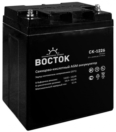 картинка Аккумулятор восток СК 1226
