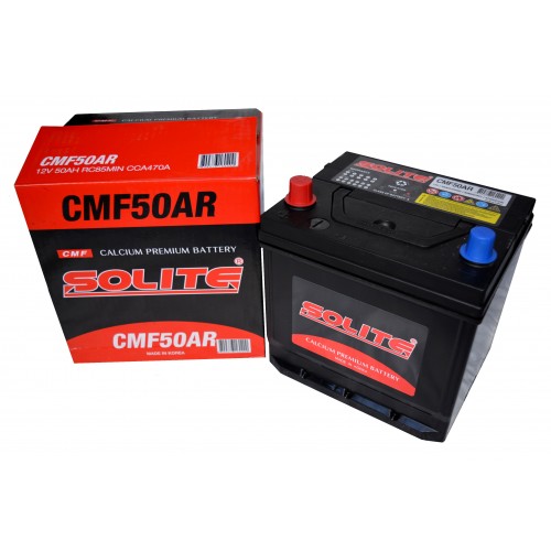 картинка Автомобильный аккумулятор Solite CMF50AR (50L 470А 206x175x205) 