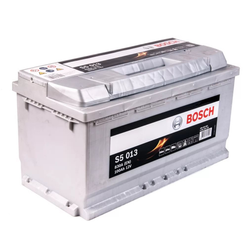 картинка Автомобильный аккумулятор Bosch S5 013 (0 092 S50 130) 100 А.ч Обратная полярность