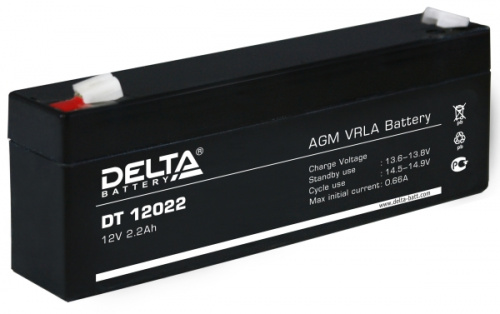 картинка Аккумуляторная батарея DELTA Battery DT 12022 2.2 А·ч