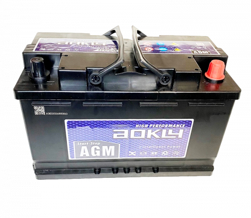 картинка Автомобильный аккумулятор AOKLY AGM 80 А.ч (780А 315х175х190)