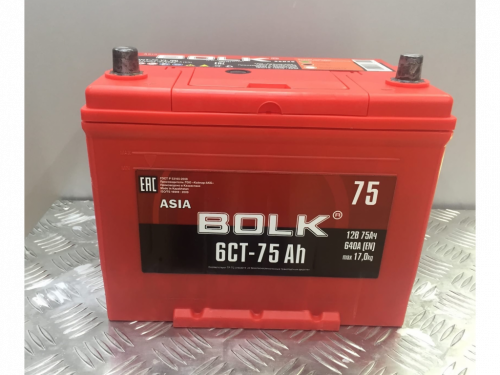 картинка Аккумулятор Bolk 90D26R 75 А.ч Азия, прямая полярность