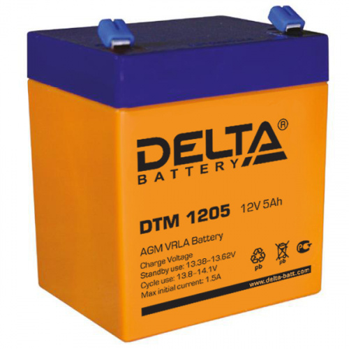 картинка Аккумуляторная батарея DELTA Battery DTM 1205 5 А·ч