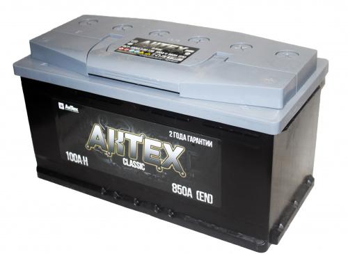 картинка Аккумулятор Aktex 100 А.ч Прямая полярность.