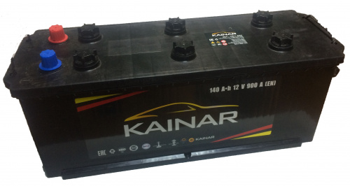 картинка Аккумулятор для грузовиков KAINAR 6СТ-140 АПЗ о.п.