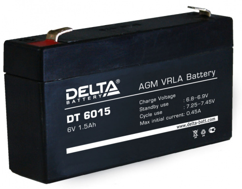 картинка Аккумулятор Delta DT 6015
