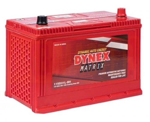 картинка Автомобильный аккумулятор EXIDE Dynex Matrix ASIA 115D31R  95 А.ч 850А п.п. (306x175x225)